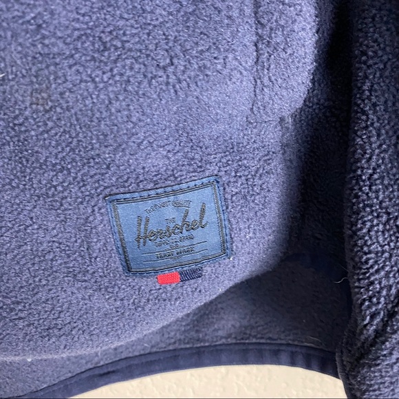Herschel Supply Co Fleece Jacket Mens Size XL - Picture 2 of 9